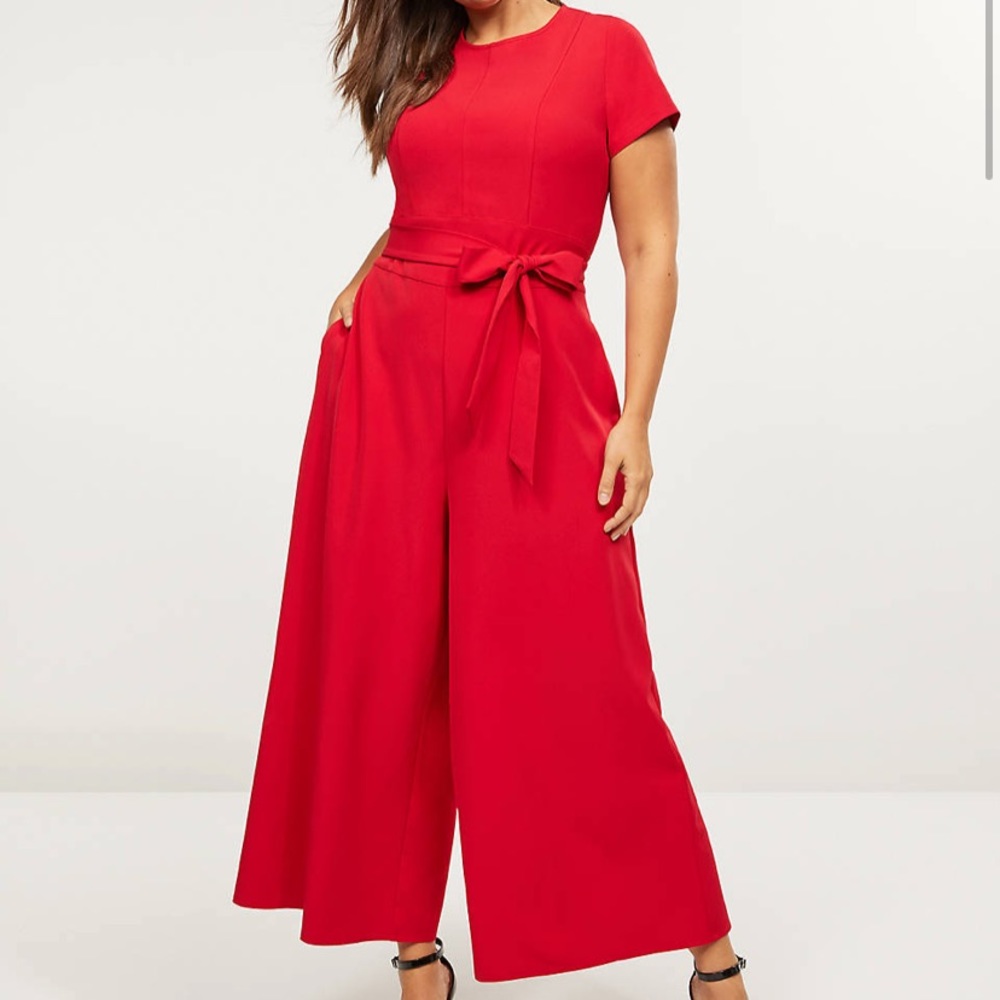 Lane Bryant Wide-Leg Jumpsuit